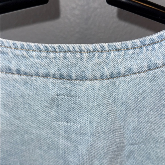 GAP Women's Light Blue Jean Jacket - Picture 6 of 7